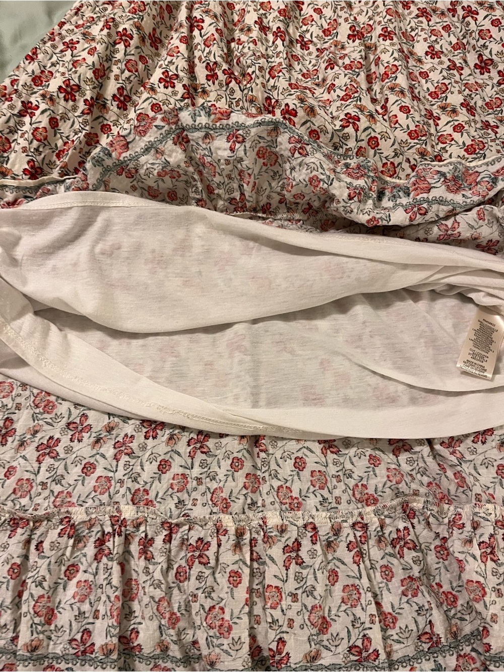 Max Studio London Floral Boho Prairie Maxi Dress Cottagecore XS - Picture 3 of 7